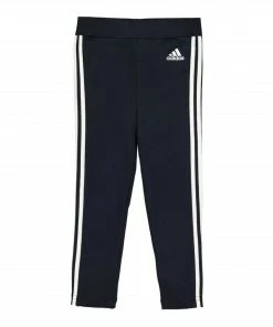 Adidas 3-stripes Legging Mädchen Schwarz - Weiß