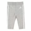 Adidas 3-stripes Legging Mädchen Grau - Weiß