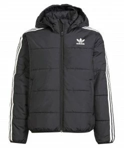 Adidas Adicolor Jacke Kinder Schwarz - Weiß