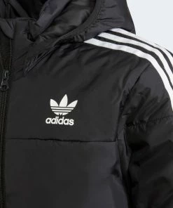 Adidas Adicolor Jacke Kinder Schwarz - Weiß -Didriksons-shop Adidas Adicolor Jas Junior 4 2208161503