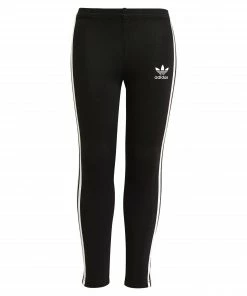 Adidas Adicolor Legging Kinder Schwarz - Weiß