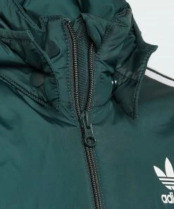 Adidas Adicolor Winterjacke Kinder Grün - Weiß -Didriksons-shop Adidas Adicolor Winterjas Junior 5 2207210906