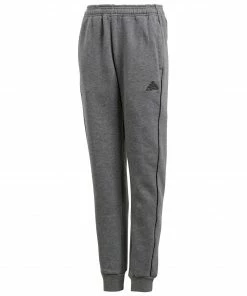 Adidas Core 18 Sweat Pant Junior Dunkelgrau - Schwarz