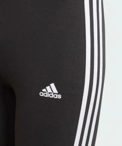 Adidas Essential 3-Stripes Mädchenlegging Schwarz - Weiß 8 Adidas Essential 3-Stripes Mädchenlegging Schwarz - Weiß -Didriksons-shop Adidas Essential 3 Stripes Legging Meisjes 3 2207141026