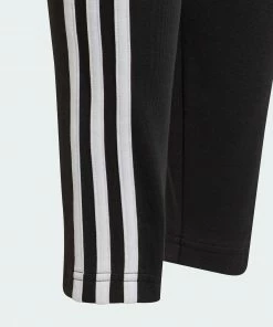 Adidas Essential 3-Stripes Mädchenlegging Schwarz - Weiß 9 Adidas Essential 3-Stripes Mädchenlegging Schwarz - Weiß -Didriksons-shop Adidas Essential 3 Stripes Legging Meisjes 4 2207141026