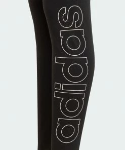 Adidas Essentials Mädchenlegging Schwarz - Weiß 9 Adidas Essentials Mädchenlegging Schwarz - Weiß -Didriksons-shop Adidas Essentials Legging Meisjes 4 1