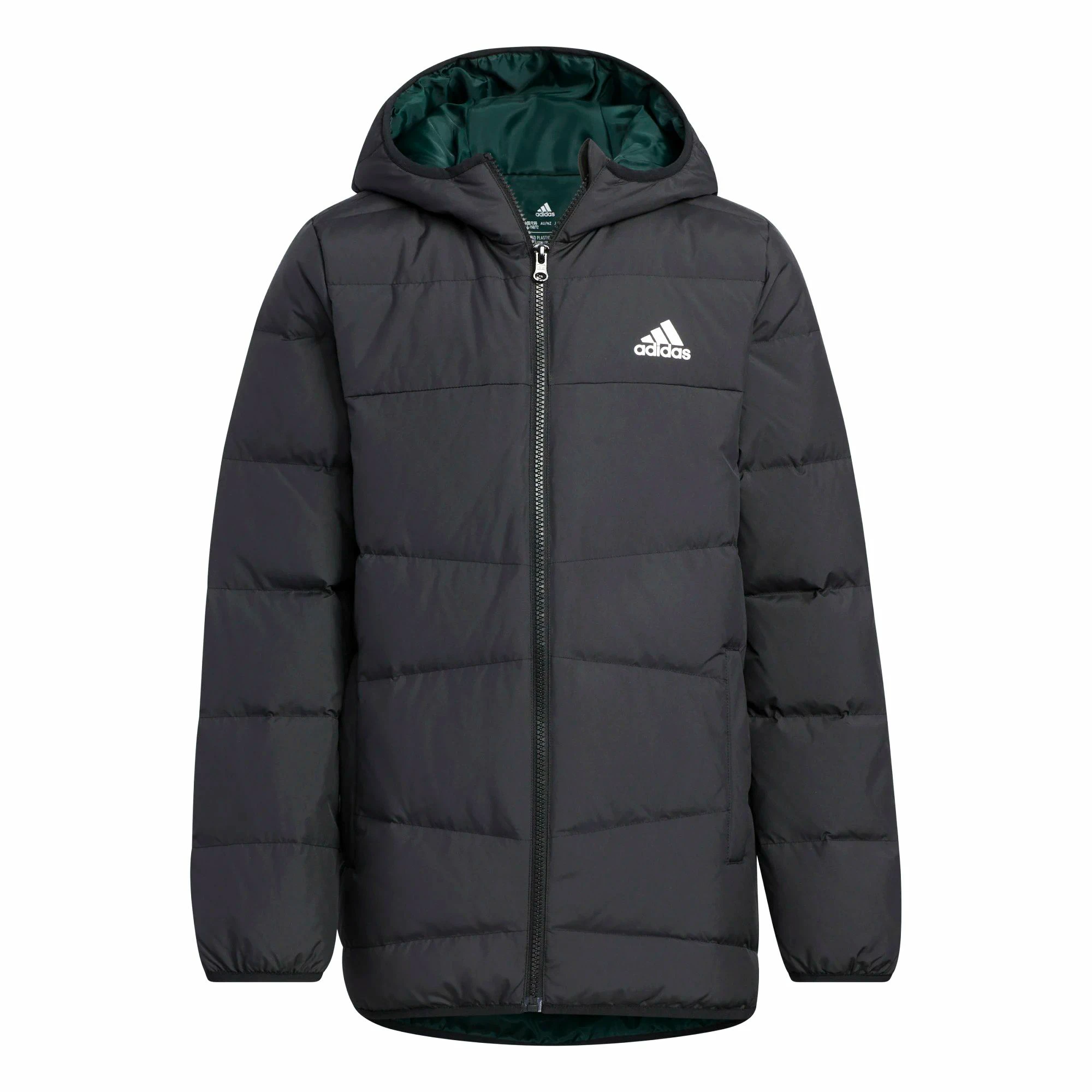Adidas Frosty Winterjacke Kinder Schwarz 3 Adidas Frosty Winterjacke Kinder Schwarz