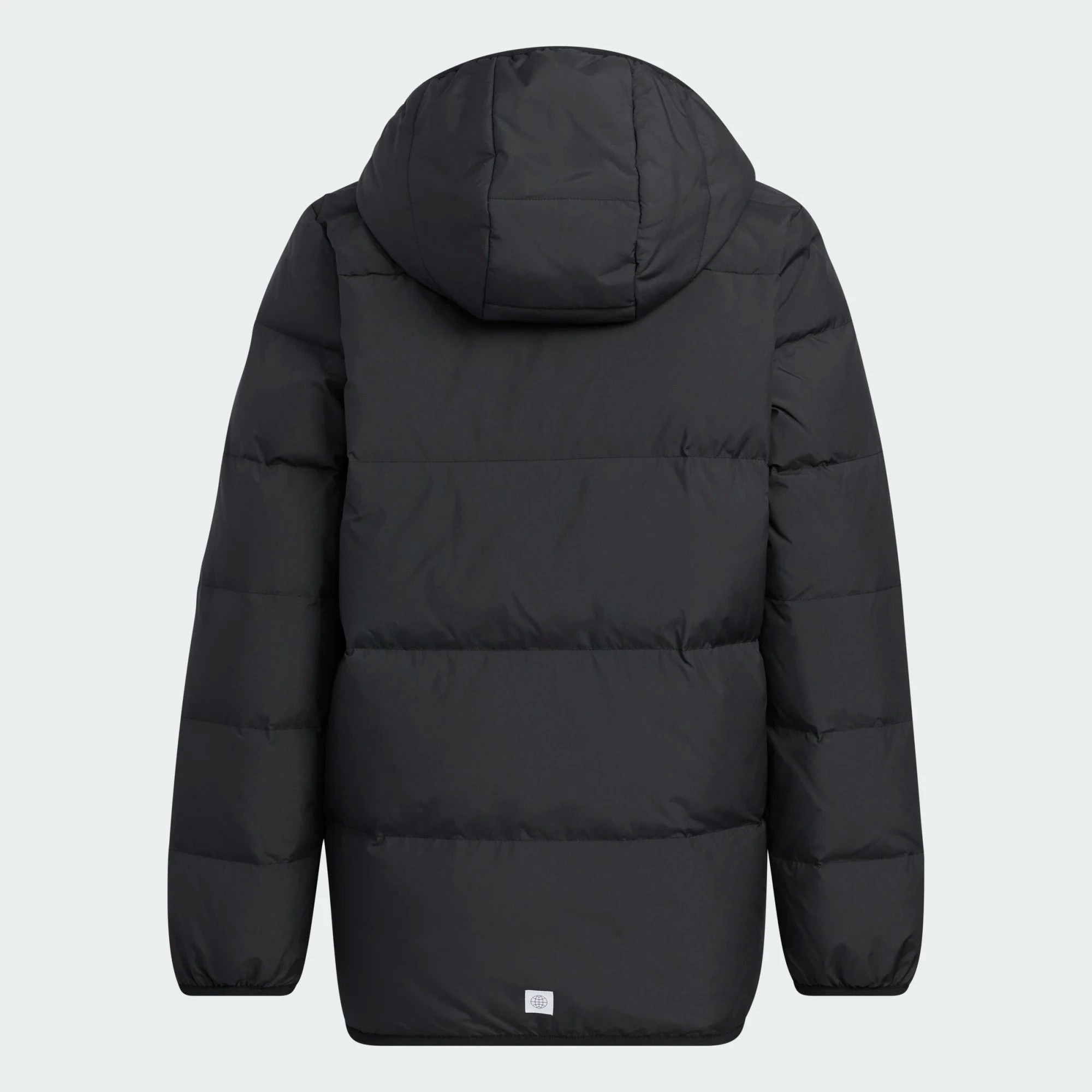 Adidas Frosty Winterjacke Kinder Schwarz 4 Adidas Frosty Winterjacke Kinder Schwarz – Bild 2
