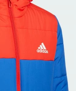 Adidas JK Winterjacke Kinder Rot - Blau -Didriksons-shop Adidas JK Winterjas Junior 3 2207291441
