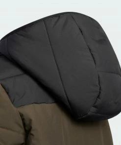 Adidas JK Winterjacke Kinder Schwarz - Olivgrün -Didriksons-shop Adidas JK Winterjas Junior 4 2207121531