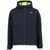CMP Softshell Jacke Kinder Dunkelblau - Gelb -Didriksons-shop CMP Softshell Jas Jongens 2109091514 1