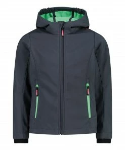 CMP Softshell Jacke Kinder Grau - Grün