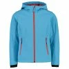 CMP Softshell Jacke Kinder Blau - Rot -Didriksons-shop CMP Softshell Jas Meisjes 2108241824