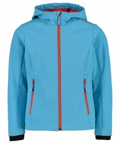 CMP Softshell Jacke Kinder Blau - Rot