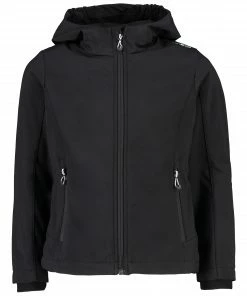 CMP Softshell Jacke Kinder Schwarz