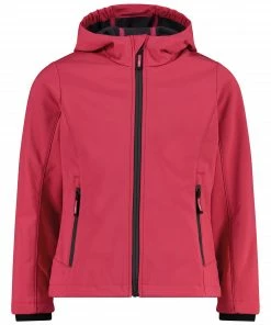 CMP Softshell Jacke Kinder Rosa / Rot