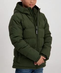 Cars Forze Winterjacke Jungen Army Grün -Didriksons-shop Cars Forze Winterjas Jongens 3 2208230832