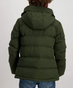 Cars Forze Winterjacke Jungen Army Grün -Didriksons-shop Cars Forze Winterjas Jongens 4 2208230832