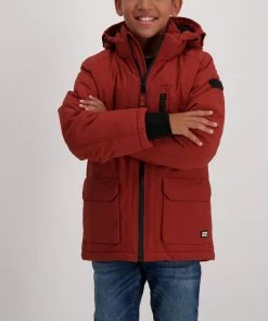 Cars Harrow Winterjacke Jungen Rot -Didriksons-shop Cars Harrow Winterjas Jongens 3 2208230832
