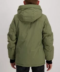 Cars Harrow Winterjacke Jungen Olivgrün -Didriksons-shop Cars Harrow Winterjas Jongens 4 2208230833