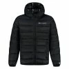 Champion Legacy Hooded Winterjacke Kinder Schwarz -Didriksons-shop Champion Legacy Hooded Winterjas Junior 2110211131