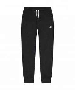 Champion Rib Cuffed Jogginghose Kinder Schwarz