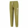Champion Rib Cuffed Logo Jogginghose Kinder Olivgrün - Weiß -Didriksons-shop Champion Rib Cuffed Logo Joggingbroek Junior 2205061527