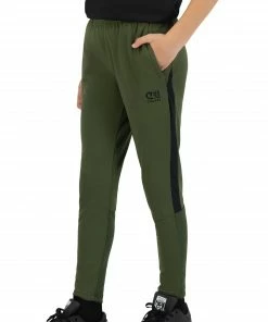 Cruyff Turn Tech Trainingshose Kinder Olivgrün - Schwarz