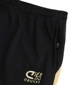 Cruyff Turn Tech Trainingshose Kinder Schwarz - Gold -Didriksons-shop Cruyff Turn Tech Trainingsbroek Junior 6 2203161030