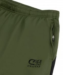 Cruyff Turn Tech Trainingshose Kinder Olivgrün - Schwarz -Didriksons-shop Cruyff Turn Tech Trainingsbroek Junior 6 2203161030 2