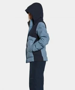 Didriksons Leja Winterjacke Mädchen Blau - Schwarz -Didriksons-shop Didriksons Leja Winterjas Meisjes 4 2209271329 1