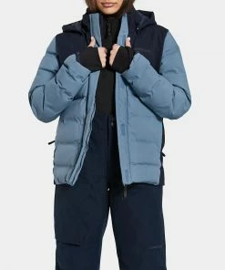 Didriksons Leja Winterjacke Mädchen Blau - Schwarz -Didriksons-shop Didriksons Leja Winterjas Meisjes 6 2209271329 1