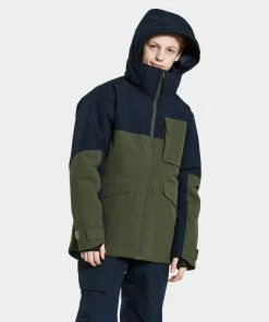 Didriksons Luke Winterjacke Jungen Marine - Grün -Didriksons-shop Didriksons Luke Winterjas Jongens 3 2209271329 1