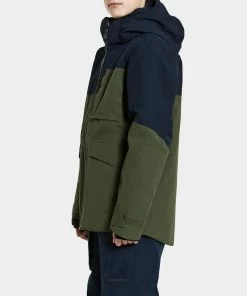 Didriksons Luke Winterjacke Jungen Marine - Grün -Didriksons-shop Didriksons Luke Winterjas Jongens 4 2209271329 1