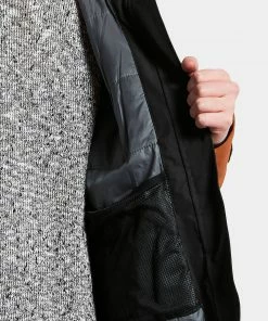 Didriksons Luke Winterjacke Jungen Braun - Schwarz -Didriksons-shop Didriksons Luke Winterjas Jongens 5 2110151035