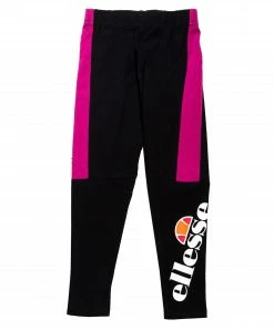Ellesse Esmio Tight Kinder Schwarz - Rosa