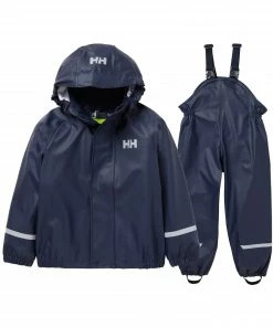 Helly Hansen Bergen 2.0 Regenanzug Kinder Marine