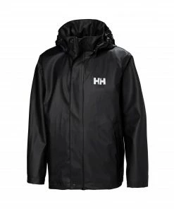 Helly Hansen Moss Regenjacke Kinder Schwarz