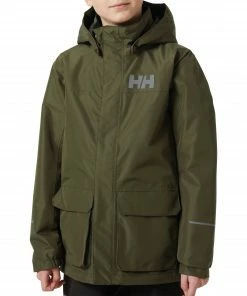 Helly Hansen Victoria Regenjacke Kinder Grün