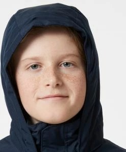 Helly Hansen Victoria Regenjacke Kinder Marine -Didriksons-shop Helly Hansen Vika Insulated Regenjas Junior 4 2211011326