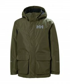 Helly Hansen Victoria Regenjacke Kinder Grün -Didriksons-shop Helly Hansen Vika Insulated Regenjas Junior 5 2209261117