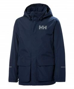 Helly Hansen Victoria Regenjacke Kinder Marine -Didriksons-shop Helly Hansen Vika Insulated Regenjas Junior 6 2211011326
