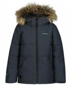 Icepeak Kenner Winterjacke Kinder Dunkelblau
