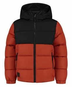 Icepeak Kirkman Winterjacke Kinder Rot - Schwarz