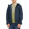 Jack & Jones Essential Marvin Hooded Softshell Jacke Kinder Marine