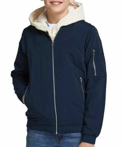 Jack & Jones Essentials Rush Bomber Jacke Kinder Marine