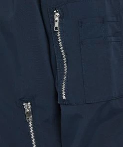 Jack & Jones Essentials Rush Bomber Jacke Kinder Marine -Didriksons-shop Jack Jones Essentials Rush Bomber Jack Junior 5 4