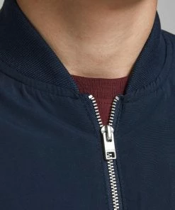 Jack & Jones Essentials Rush Bomber Jacke Kinder Marine -Didriksons-shop Jack Jones Essentials Rush Bomber Jack Junior 6 4