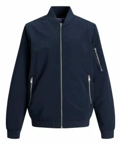 Jack & Jones Essentials Rush Bomber Jacke Kinder Marine -Didriksons-shop Jack Jones Essentials Rush Bomber Jack Junior 8 4