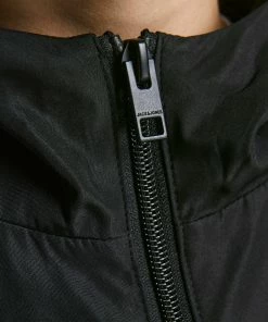 Jack & Jones Seam Hoodie Kinder Jacke Schwarz -Didriksons-shop Jack Jones Essentials Seam Jas Junior 5 2201141502